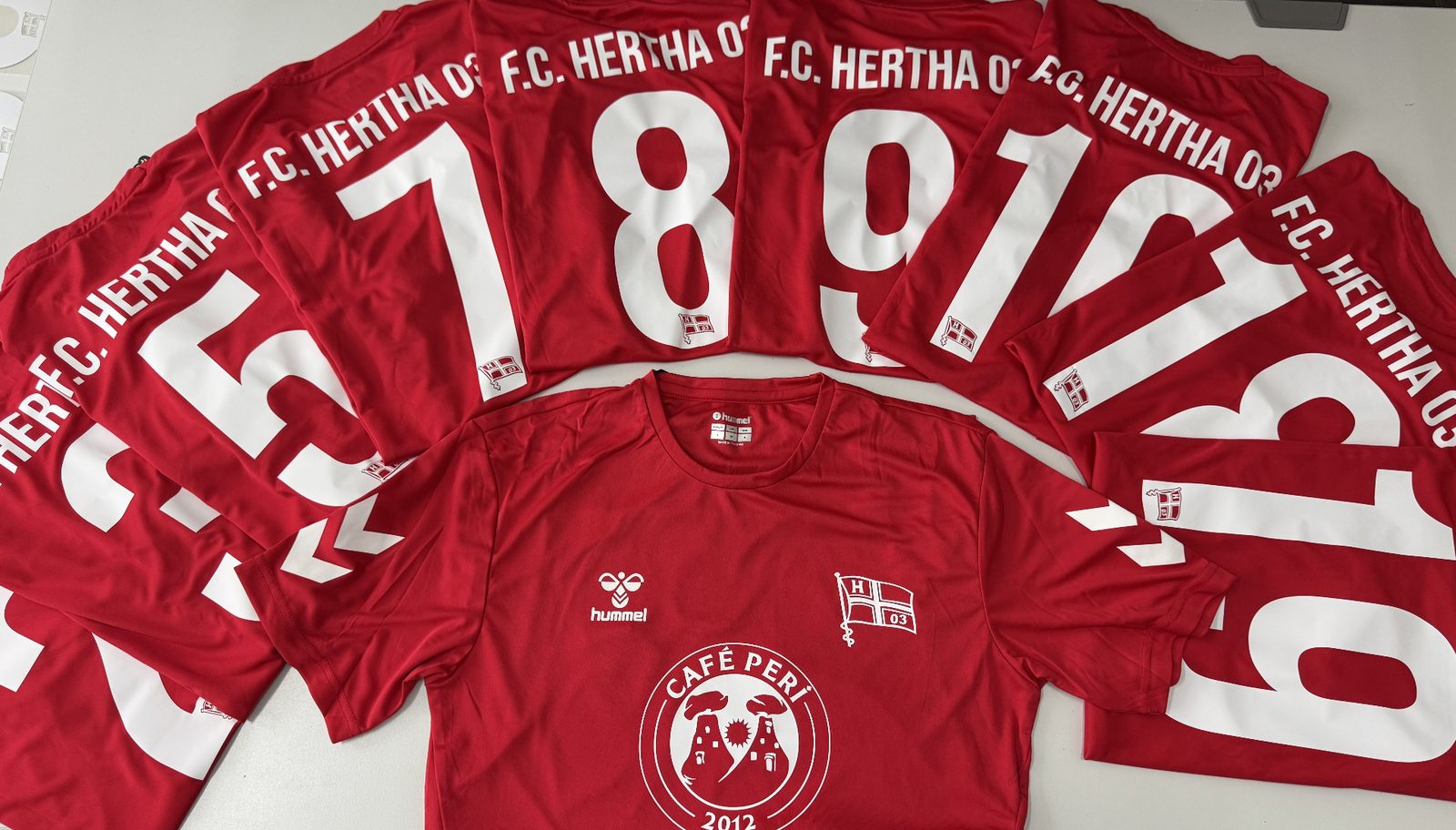 F.C. Hertha 03 Trikots